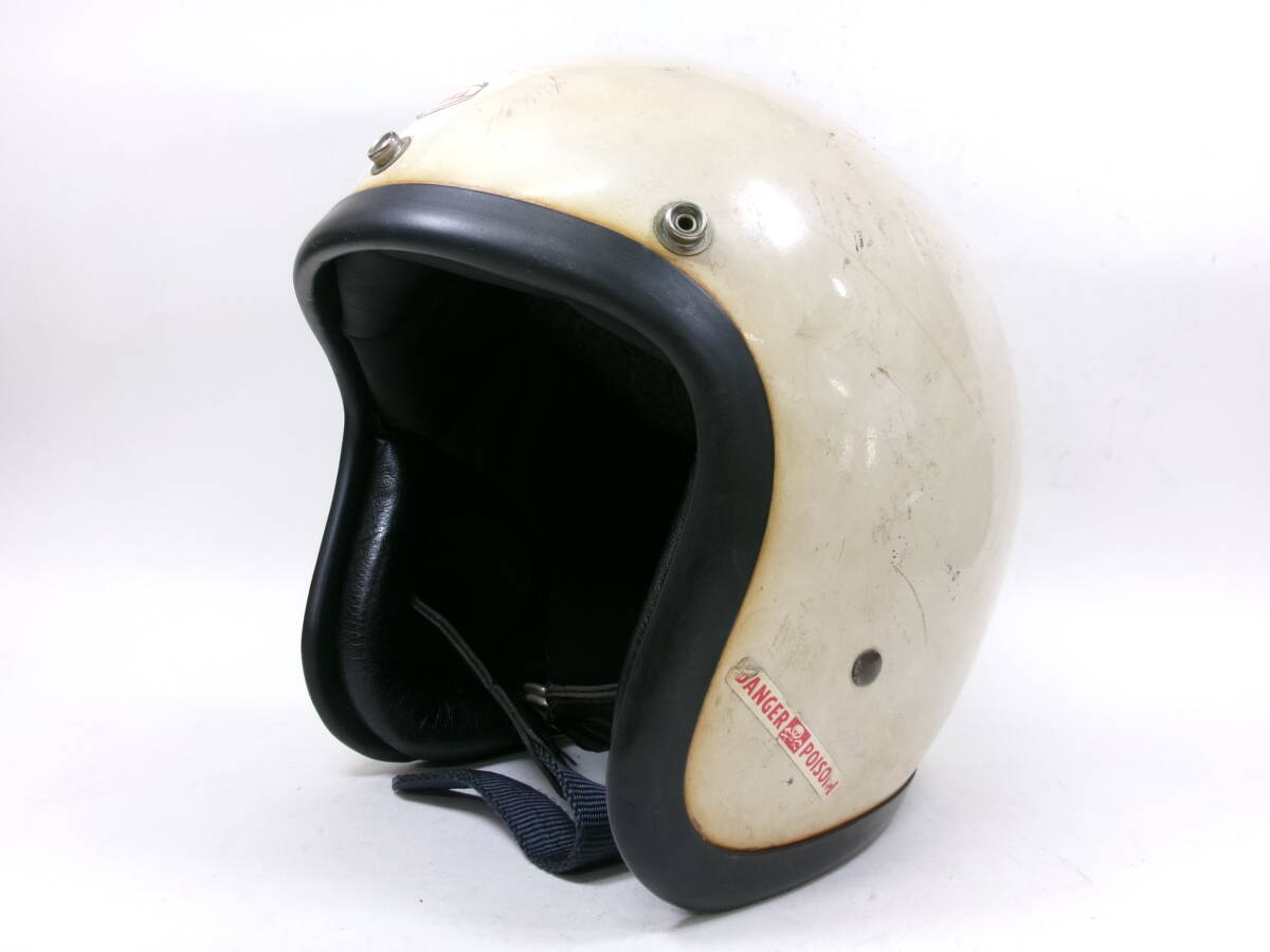  atmosphere eminent!60s BELL 500TX jet helmet 7 1/4 * 60 period bell 500-TX R-T SHORTY STAR Knuckle head panhead shovel 