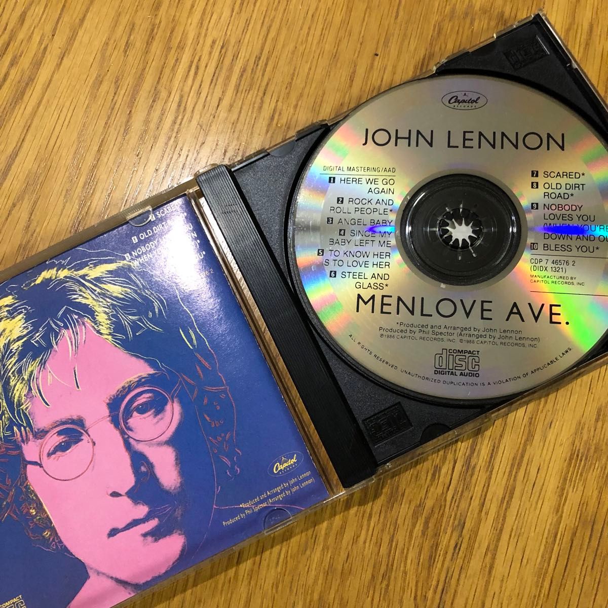 ジョンレノン/MENLOVE AVE