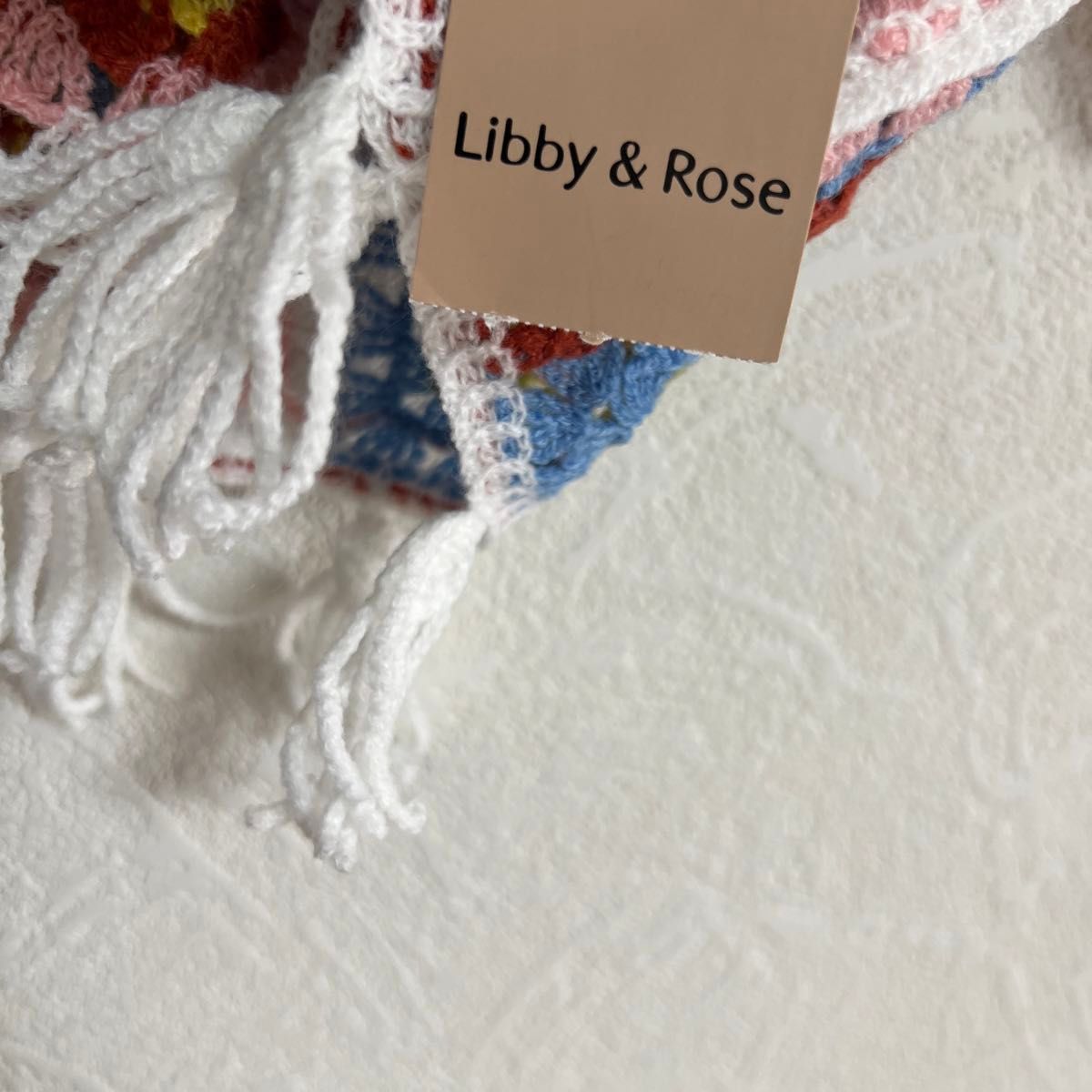 Libby & Rose かぎ針モチーフ　カーディガン　クロシェ編み　フリー