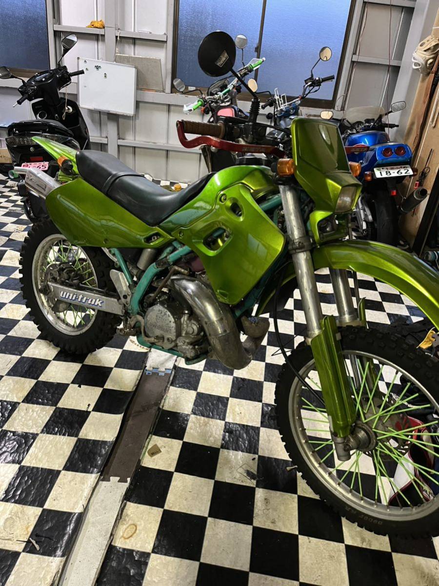 KDX250SRエンデューロ林道フルパワーの画像2