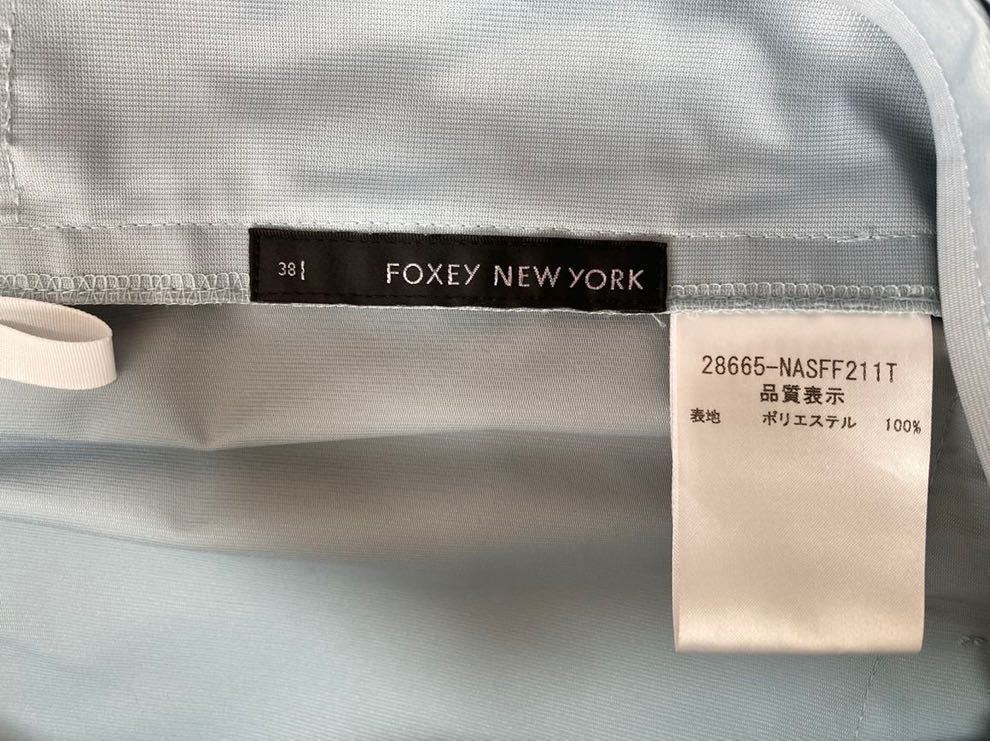 フォクシー foxy New York ブロッサムスカート フレア ティアード ストレッチタフタ_画像5