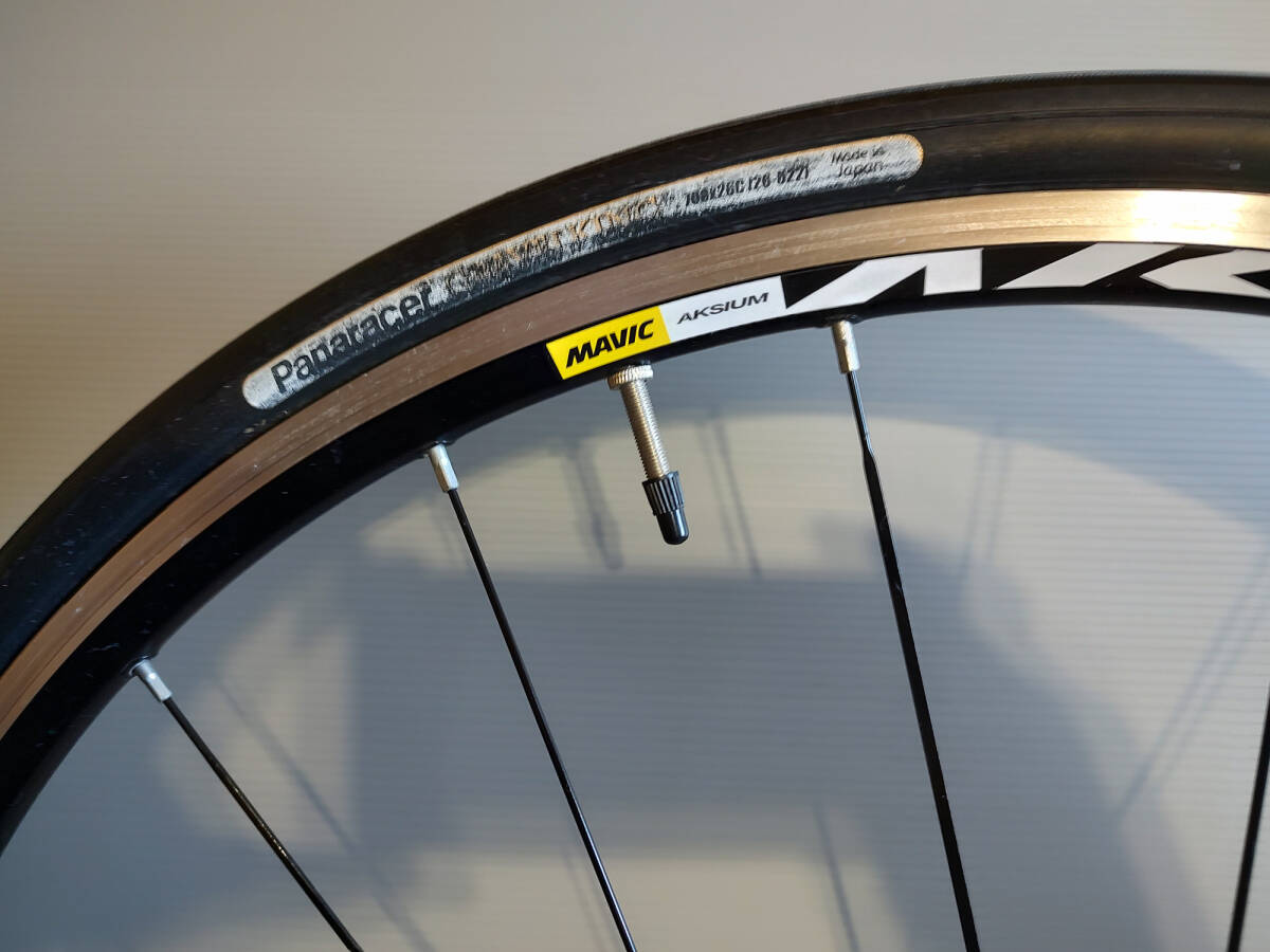 ※再出品★☆★MAVIC マビック Aksium アクシウム シマノ 11S 700C ホイール リムブレーキ（タイヤ付）_画像2