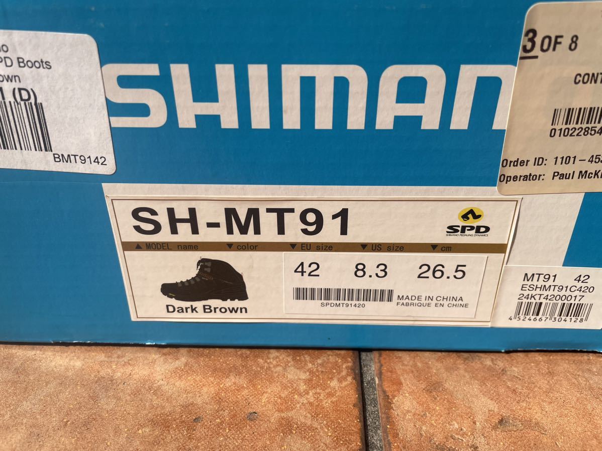 SHIMANO SH-MT91 ゴアテックス シマノ MTB SPD_画像8