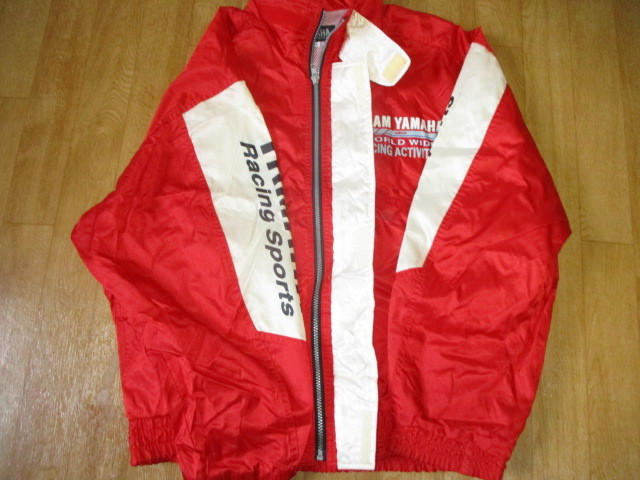 チームヤマハレーシング ビンテージ　サイズLL　ストロボ80年　ビッグロゴ　裏メッシュジャケット　極美中古 　RZTZ_画像7