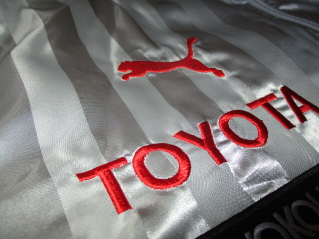  Toyota команда "Impul" ITOCHU ENEX рейсинг * Puma сотрудничество super GT все вышивка Logo штат служащих джерси * жакет L новый такой же прекрасный б/у 