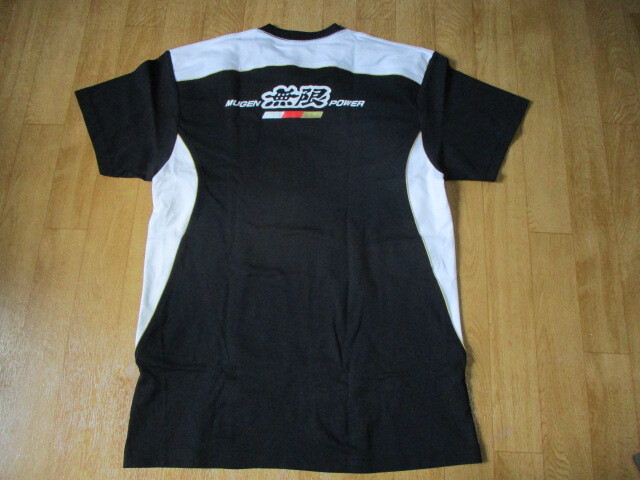 無限ホンダ・Honda F1　ビンテージ　デカロゴ・ドライTシャツ　サイズL　未使用　スーパーGT・ARTA_画像2