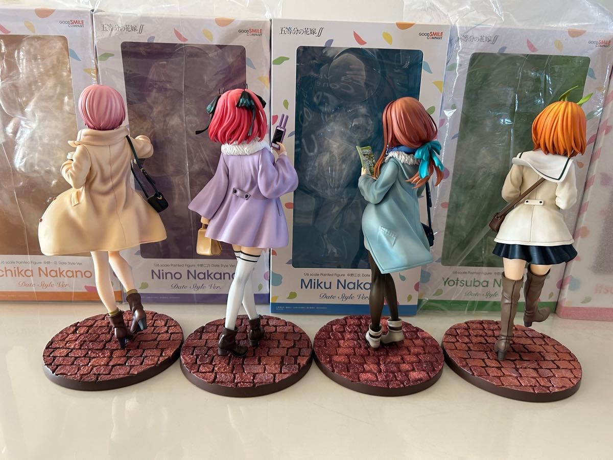 五等分の花嫁 date style ver フィギュア 一花 二乃 三玖 四葉 五等分の花嫁 date style ver フィギュア 一花 二乃 三玖 四葉