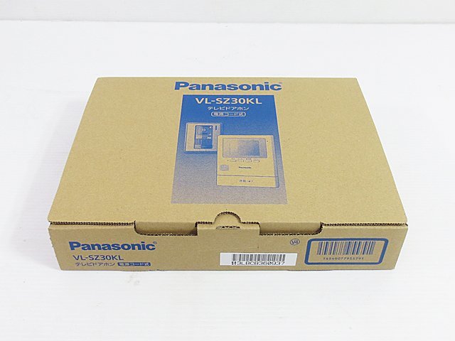 ∞【未使用】Panasonic パナソニック テレビドアホン VL-SZ30KL 2023年製 3.5型カラー液晶ディスプレイ VL-MZ30 VL-V522L □H8_画像2