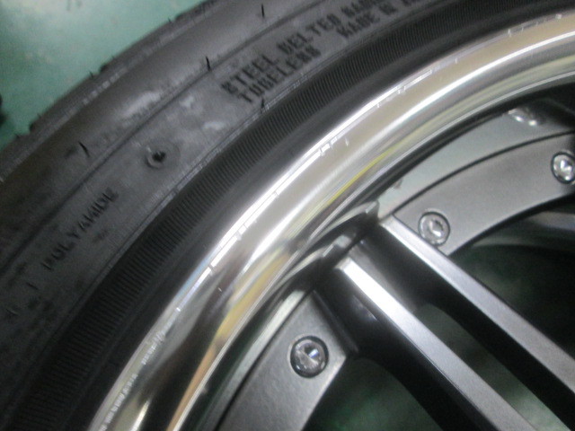 ＳＳＲ　エグゼキューターＥＸ０５　8.5+48　9.5+45　PCD114.3/5　225/45R18　255/40R18　クラウン等_画像4