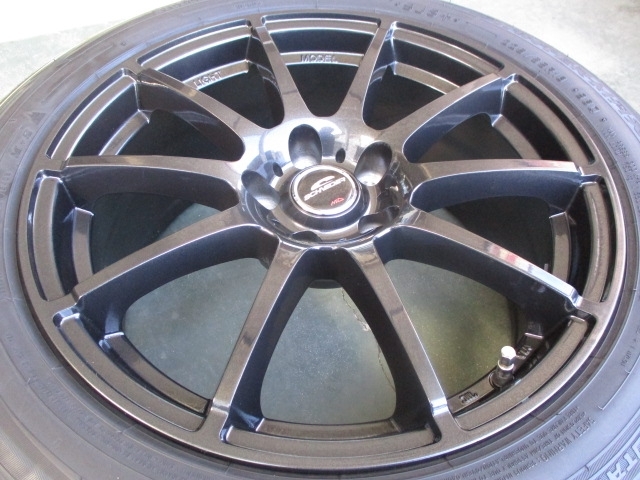 A-TECH　シュナイダー　ダンロップ　ウインターマックスＳＪ８＋　２２５／５５Ｒ１８　２０２２年　８～９分山　デリカＤ５等_画像3