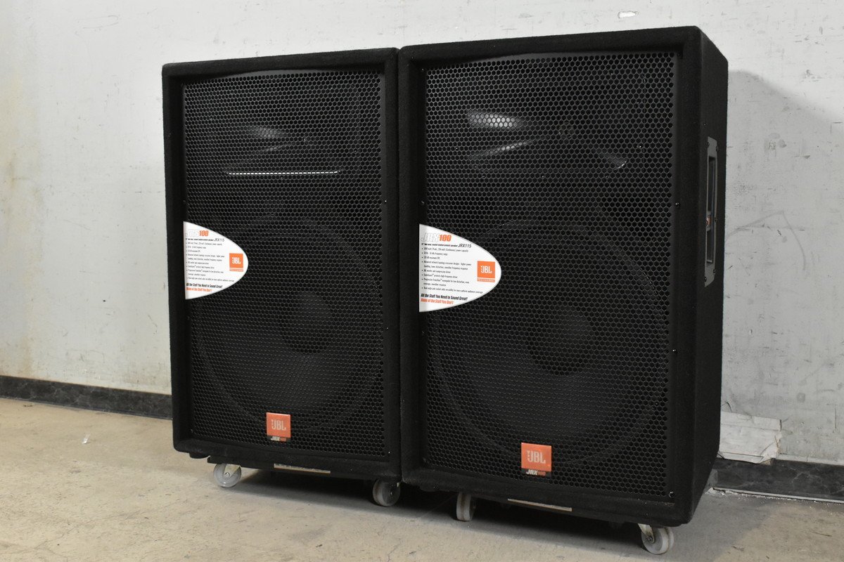 JBL スピーカーペア JRX100シリーズ JRX115_画像1