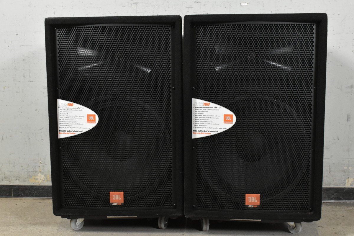 Yahoo!オークション - JBL スピーカーペア JRX100シリーズ JRX115 Yahoo!オークション - JBL スピーカーペア JRX100シリーズ JRX115