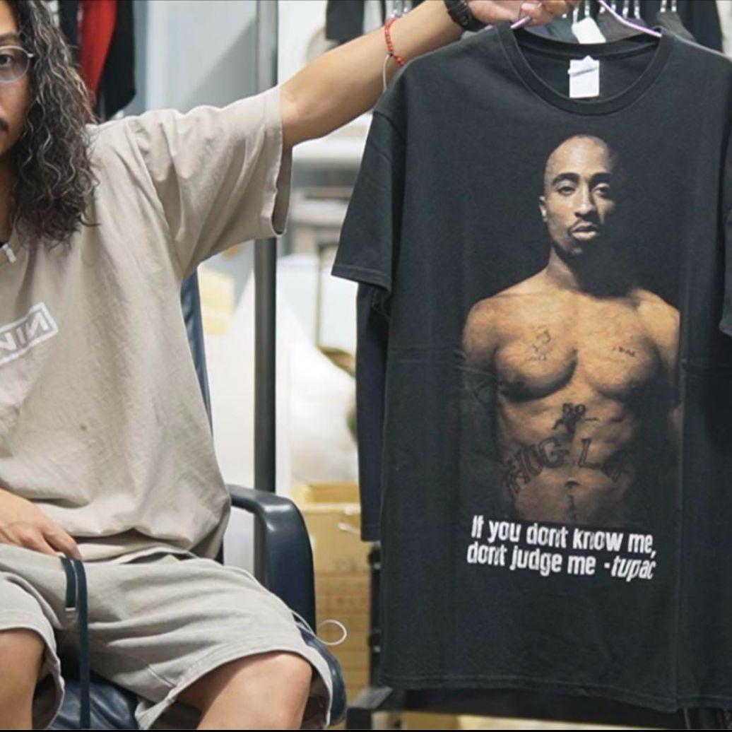 【激レア】2pac ビンテージTシャツ ラップTEE Ｌサイズ_画像10