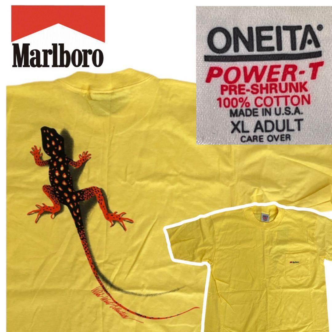 【新品未使用】90's Marlboro USA製 リザード Tシャツ XL