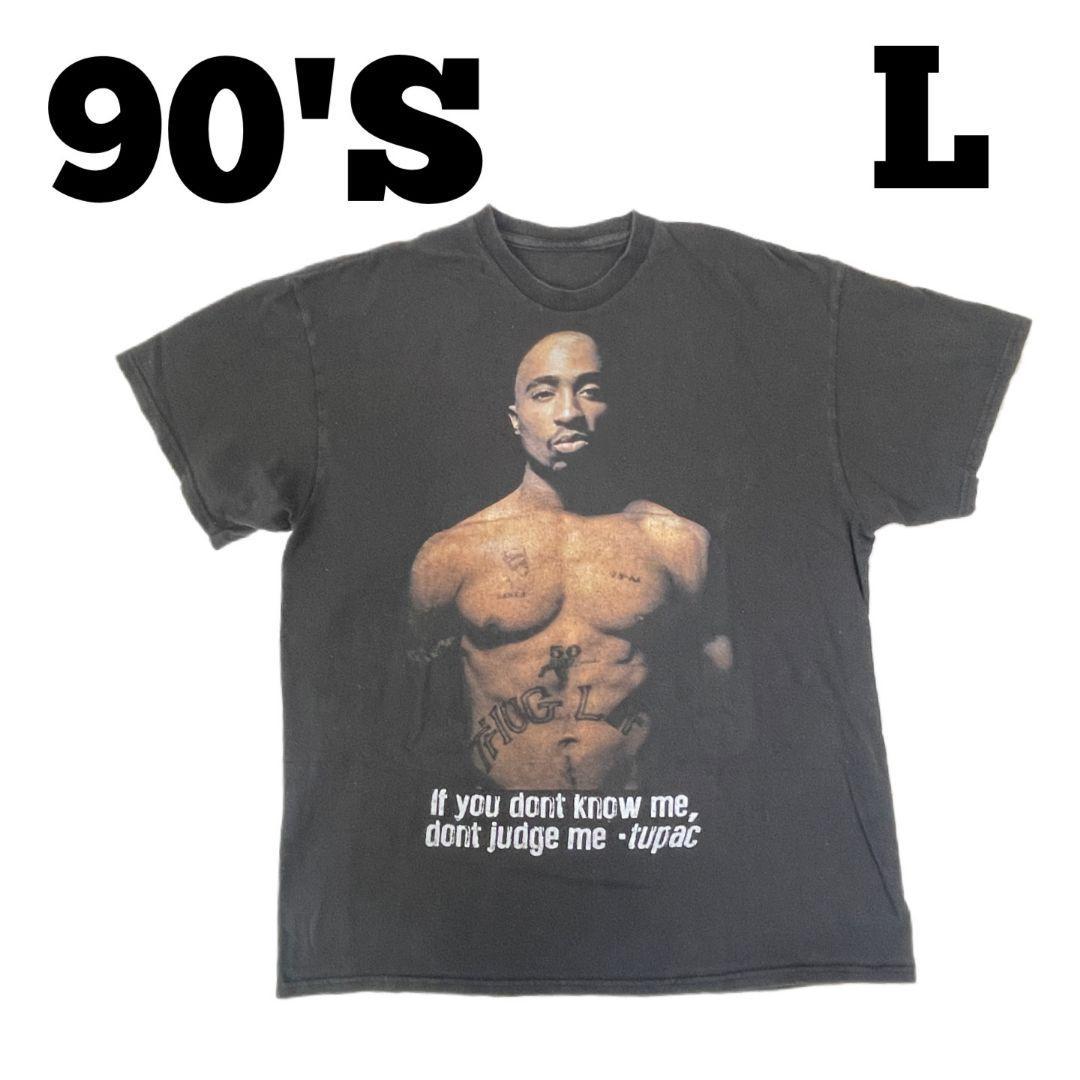 【激レア】2pac ビンテージTシャツ ラップTEE Ｌサイズ_画像1