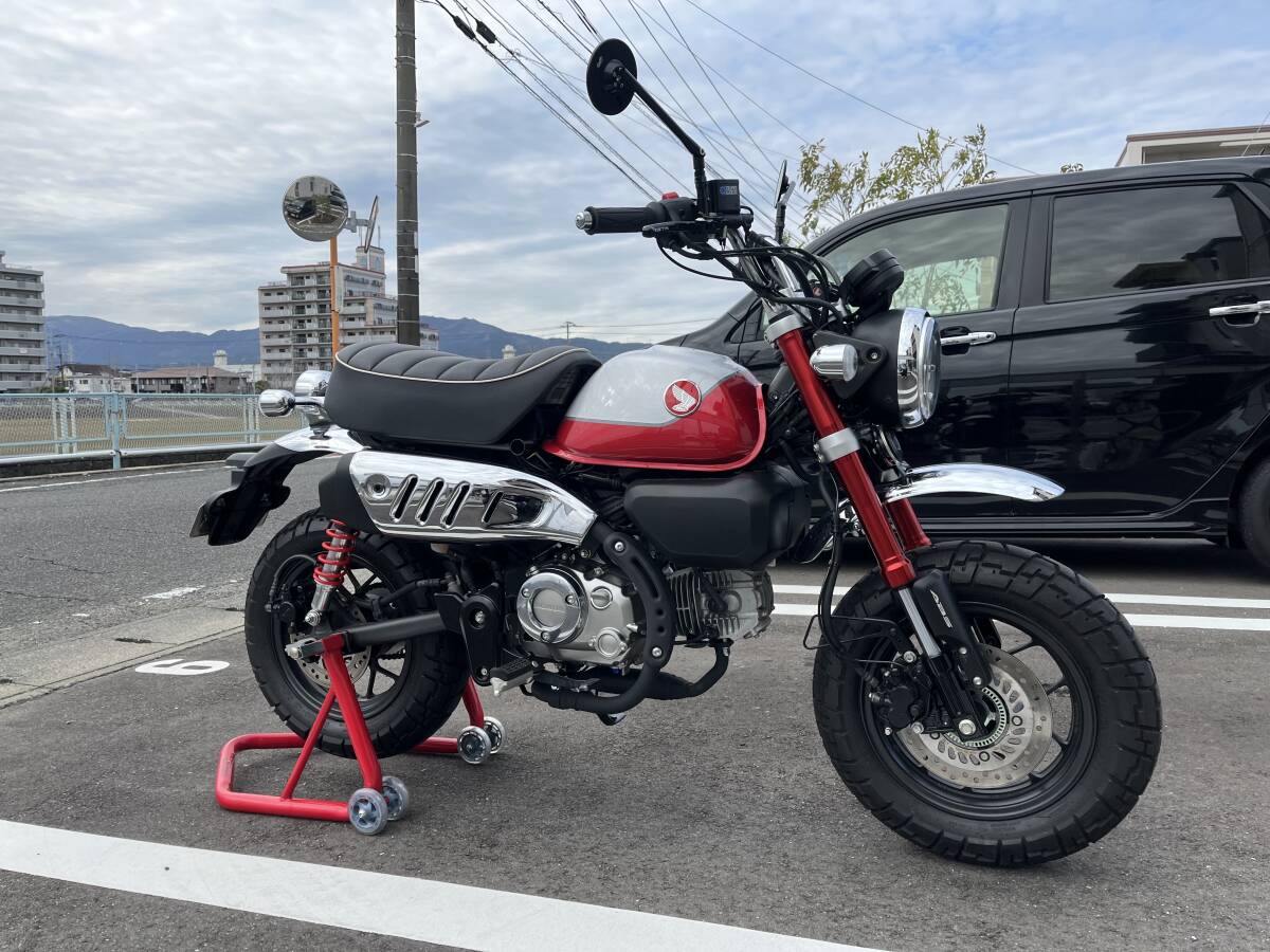 【極上中古】 程度抜群 実走374km 希少なOPMIDメーター装着車 HONDA　モンキー125　monky 125 _画像3