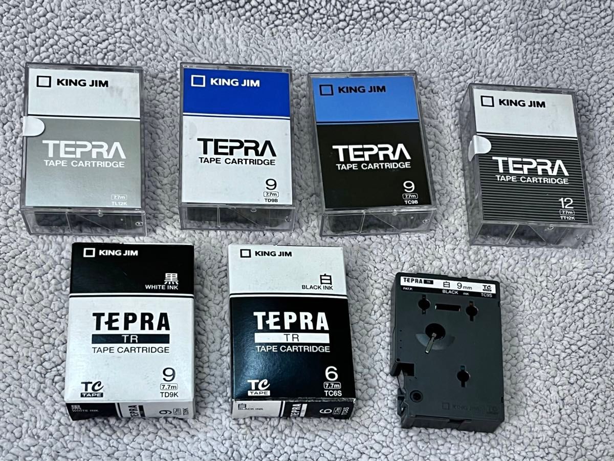 テプラ 本体 TR22 &テープ カートリッジ7本セット キングジム テプラ 本体 TR22 &テープ カートリッジ7本セット キングジム