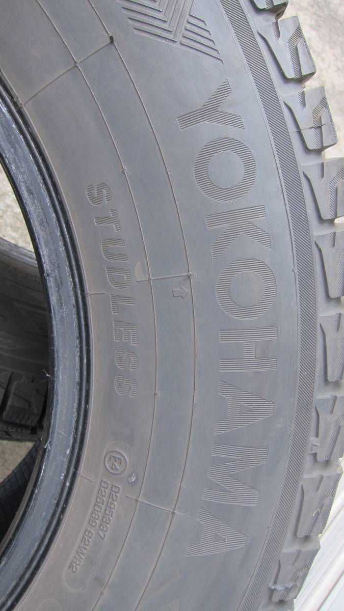 ☆ ヨコハマ YOKOHAMA スタッドレスタイヤ アイスガード ice GUARD G075 275/65R17 2020年製 ☆の画像9