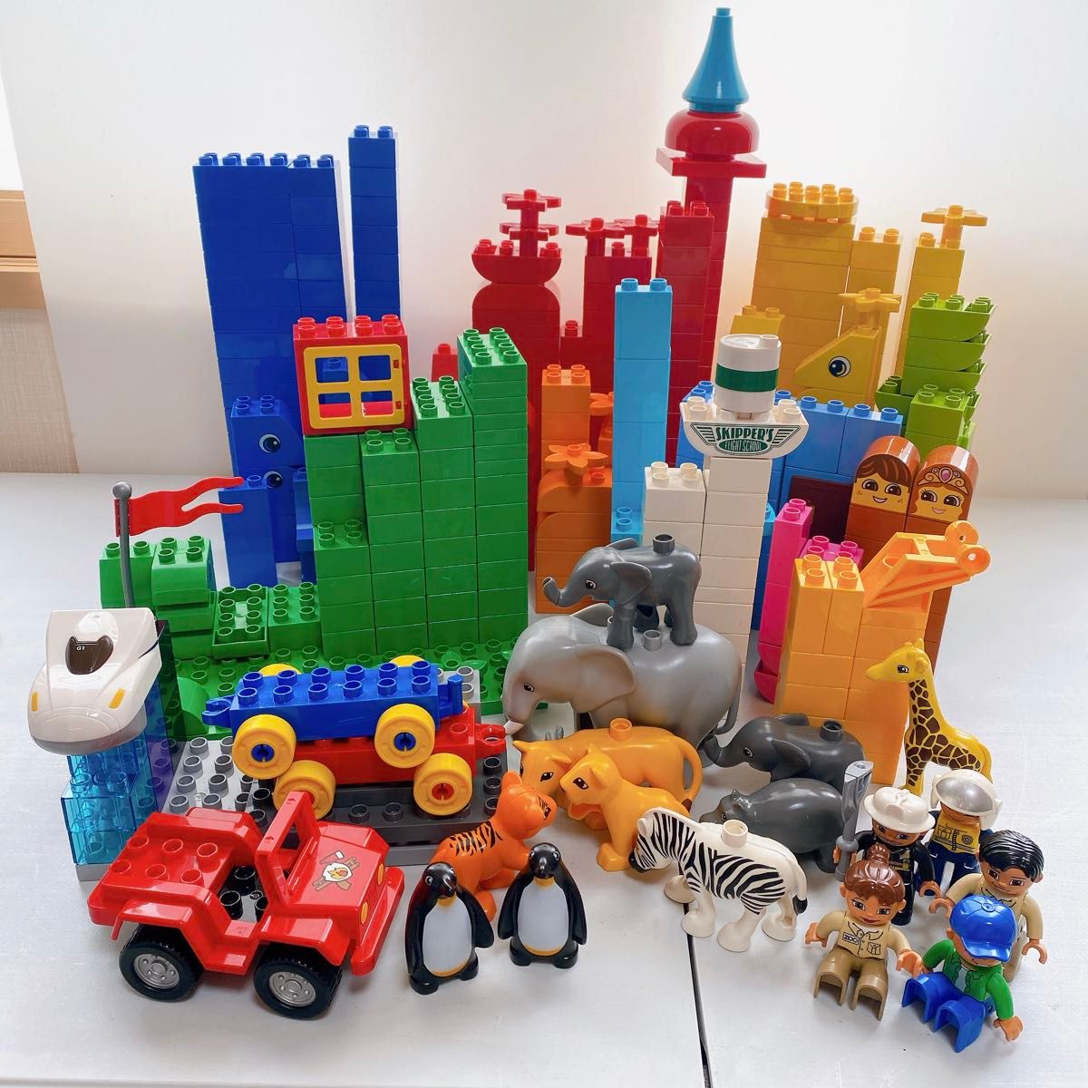 LEGO Duplo レゴ デュプロ 人 動物 クルマ など 大量 まとめ売り