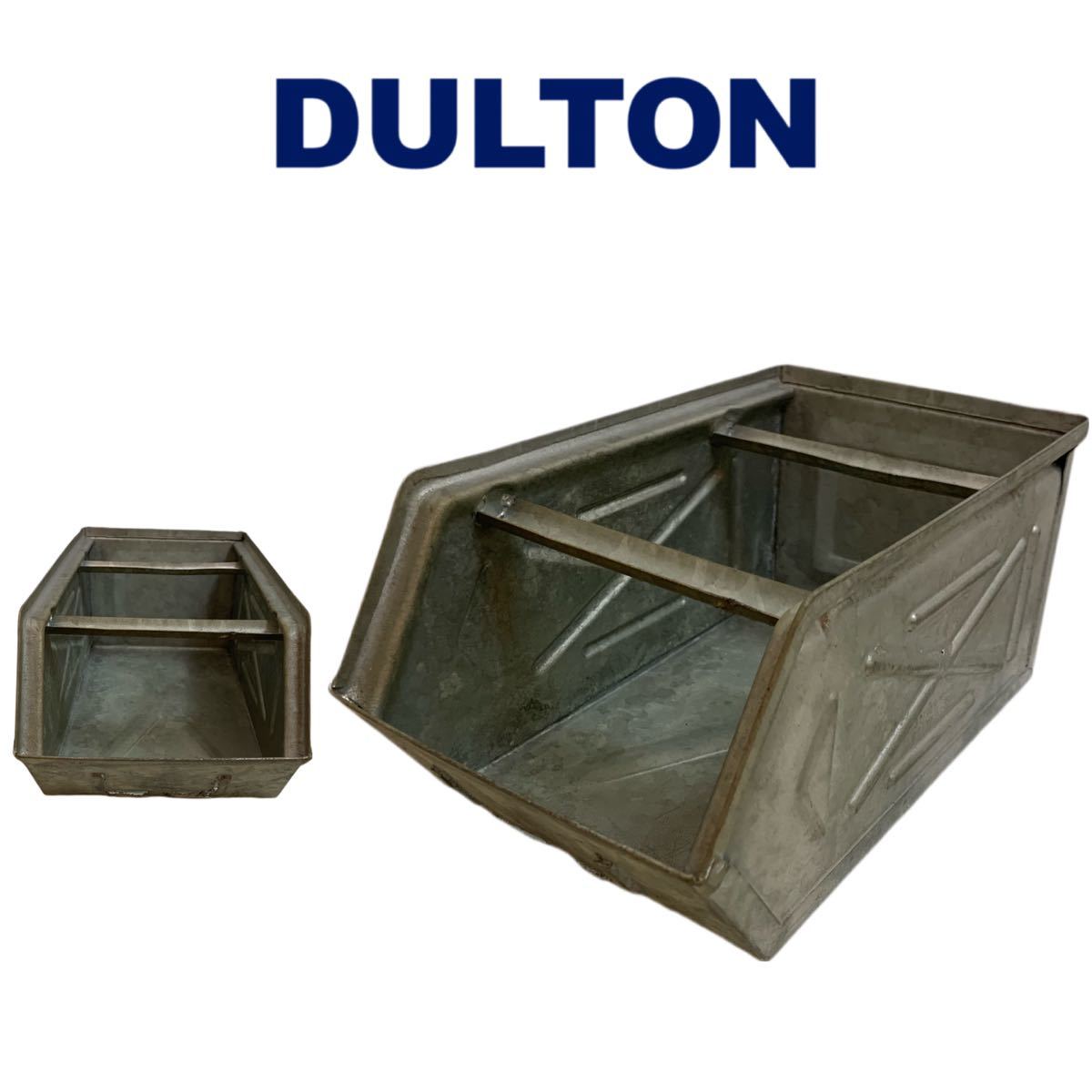 DULTON Dulton PARTS STOCKER GALVANIZED детали держатель steel место хранения box Vintage BOX контейнер CH07-H298 архив 