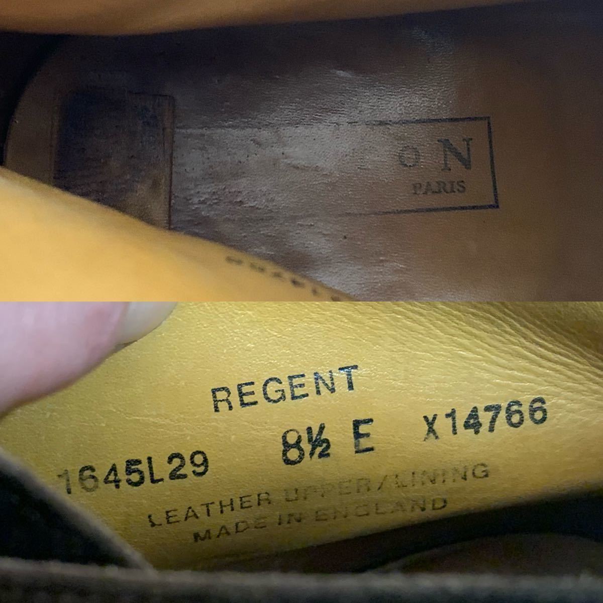 SHIPTON & HENEAGE × Alfred Sargent製 MADE IN ENGLAND REGENT プレーントゥ スエードレザーチャッカブーツ ブラウン 8.5E アーカイブ_画像5