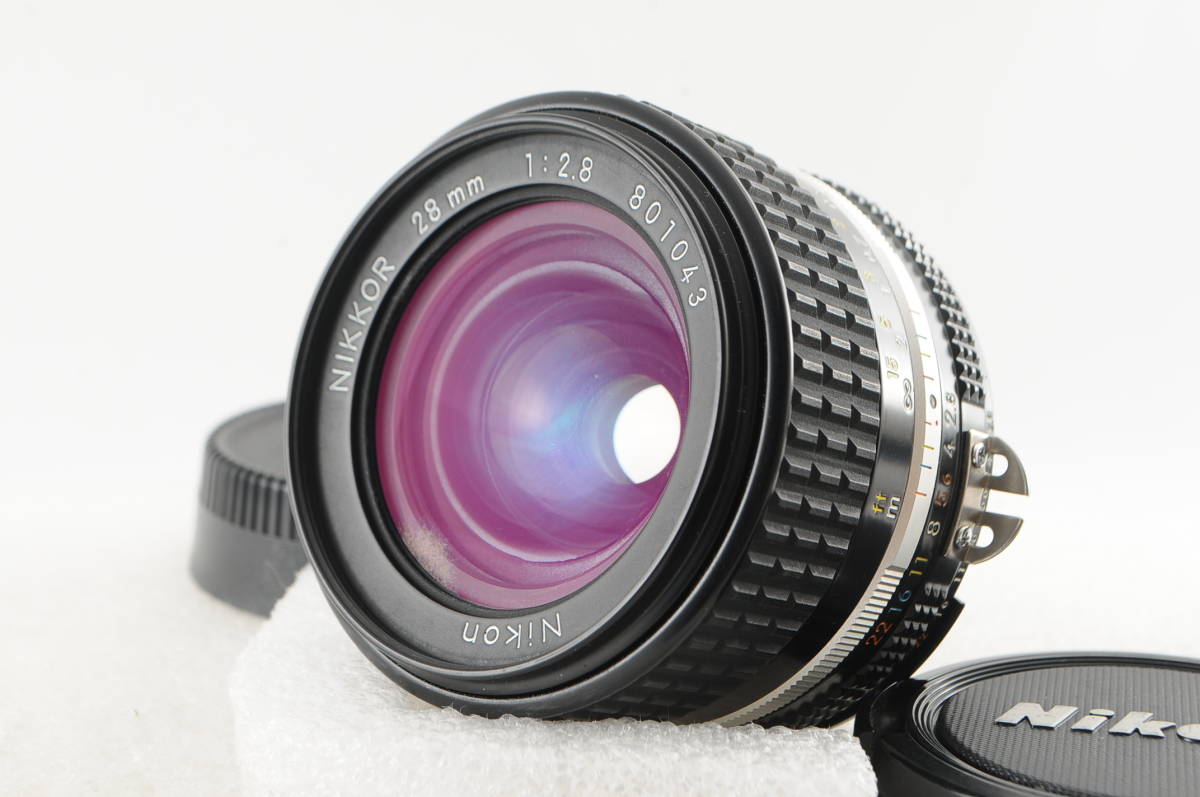 ★超美品★ Nikon ニコン NIKKOR 28mm 2.8 Ai-s ★清潔感溢れる綺麗な外観！綺麗な光学! 確実な検品で全ての動作確認済! 完動品！