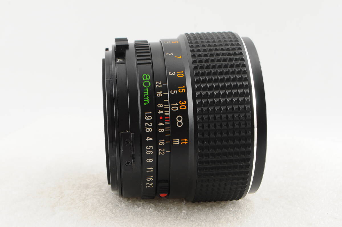 ★超美品★ Mamiya マミヤ Mamiya-Sekor C 80mm F1.9 ★清潔感溢れる綺麗な外観! 光学系濃いカビ・クモリなし! 全ての動作確認済!完動品！_画像3