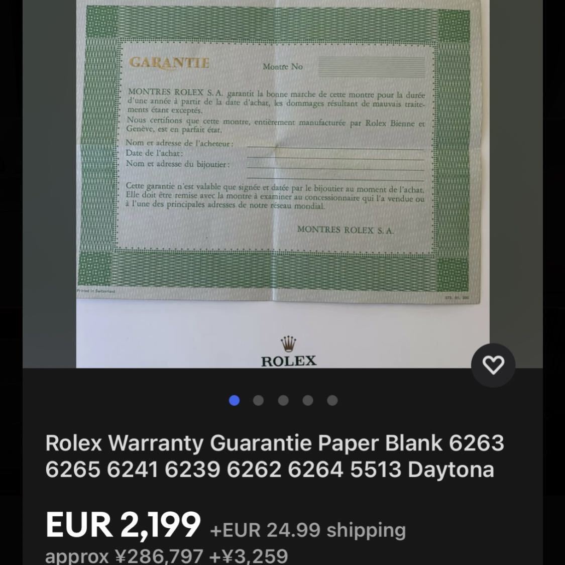  super valuable goods! Rolex big paper original open guarantee 70s 1016 1655 1675 1680 1665 1019 1601 Chrono meter 