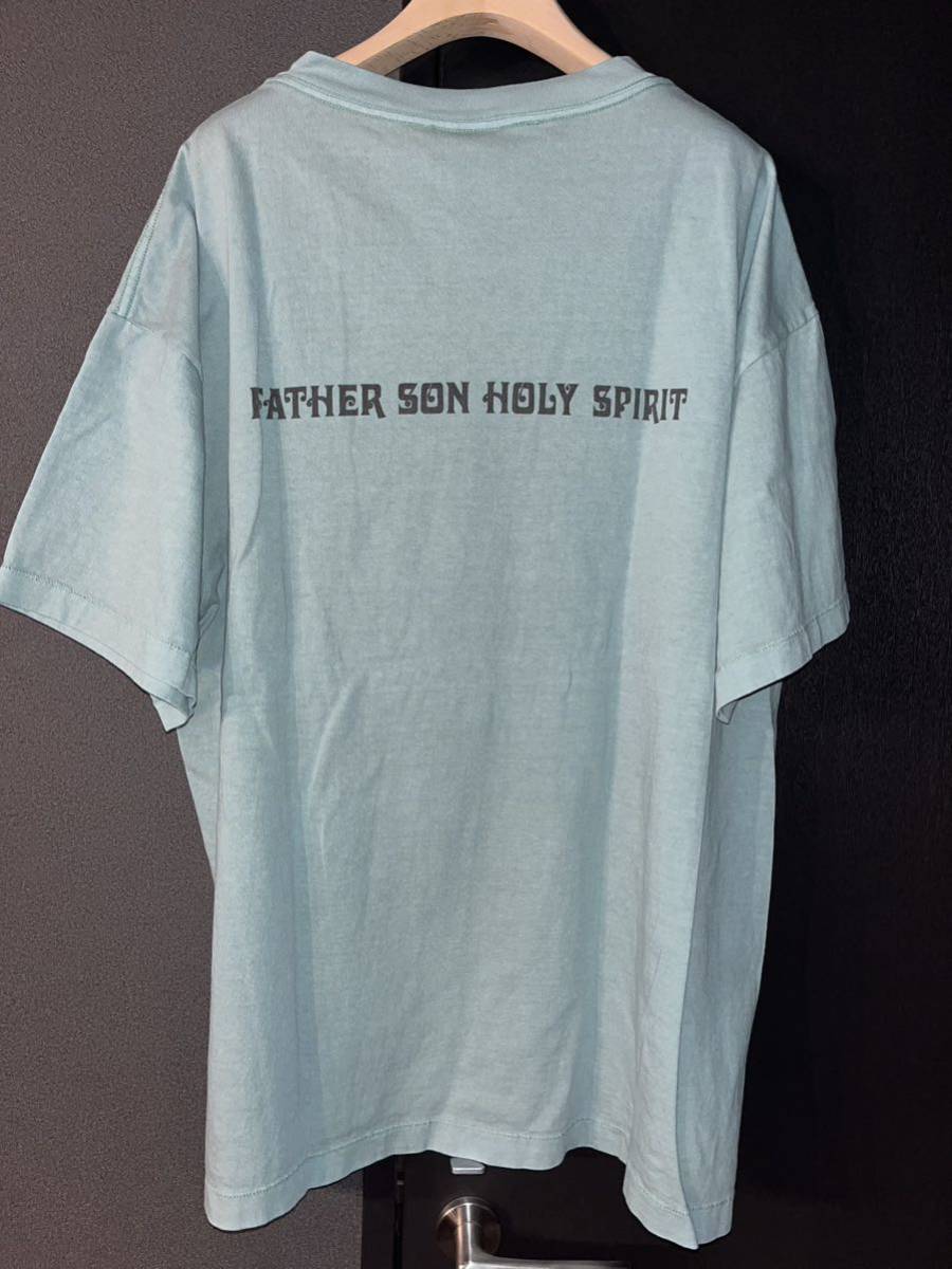 saint michael NEIGHBORHOOD SM-S23-0000-120 sizeXL sizeXL セントマイケル ネイバーフッド　Tシャツ 半袖　ライトブルー_画像2