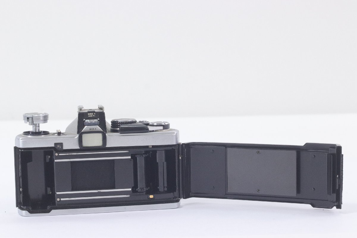 【ジャンク】OLYMPUS オリンパス OM-2N フィルムカメラ 一眼レフ ZUIKO MC AUTO-S 50mm F1.8 単焦点レンズ 43249-Y_画像4