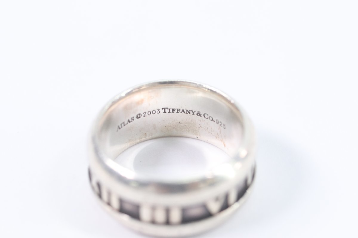 【2点】TIFFANY&Co ティファニー シルバー SV925 アトラス バングル リング 指輪 約13.5号 アクセサリー 2391-A_画像2