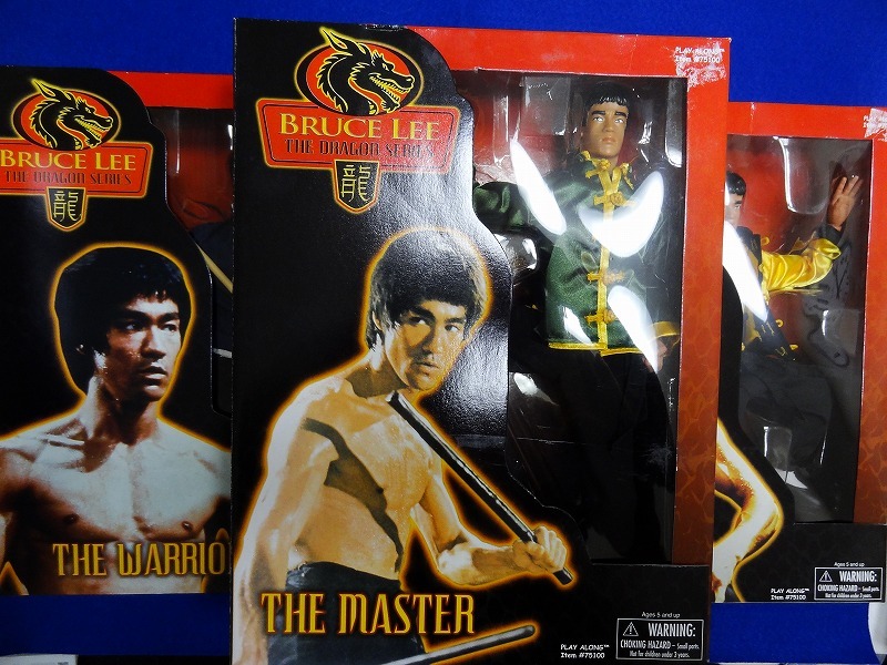 ブルース・リー（BRUCE LEE）　フィギュアM　3点セット　新品未開封_画像1