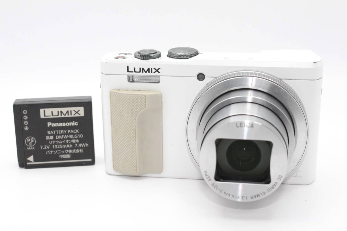 パナソニック Panasonic LUMIX DMC-TZ85 ルミックス 白 ホワイト コンパクトデジタルカメラ　#2185 1678_画像1