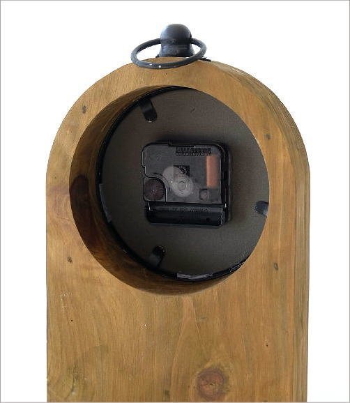 置き時計 おしゃれ アナログ スタンドクロック 木製 天然木 無垢 置時計 ウッドスタンドクロック MB 送料無料(一部地域除く) cov3297_コチコチ音のするステップセコンドです