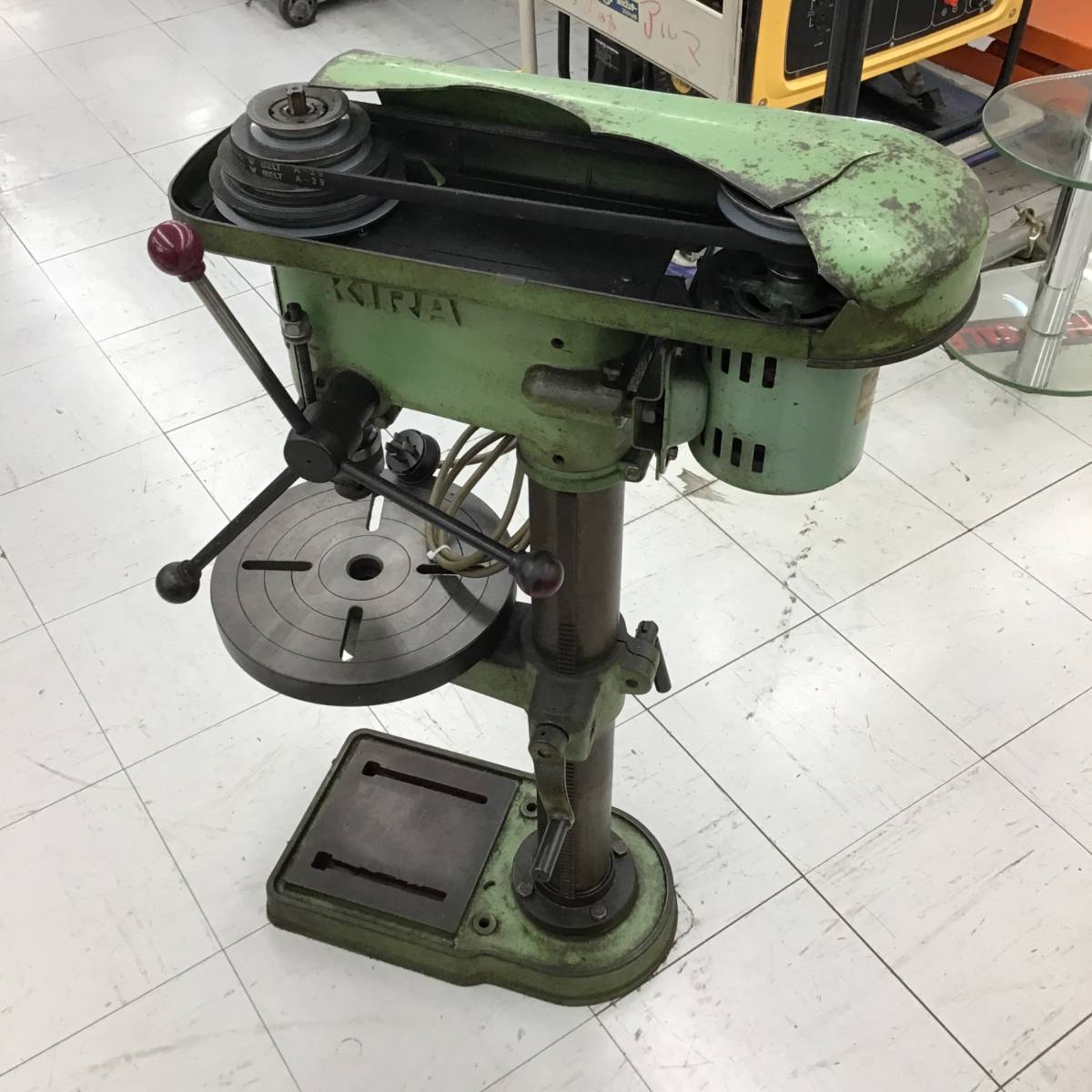 現状品・店頭受取り限定】KIRA 卓上ボール盤 NSD−13R【埼玉県 現状品・店頭受取り限定】KIRA 卓上ボール盤 NSD−13R【埼玉県