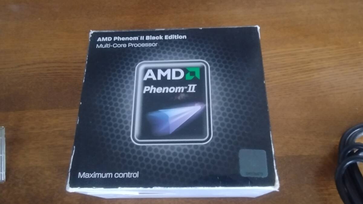 お宝（最強Phenom） Phenom II X6 1100T Black Edition にマザー、メモリー、グラボ SSD一式 と（オマケマザー付き）の画像6