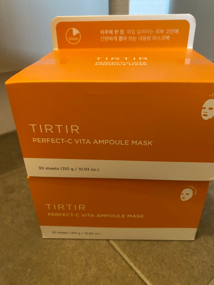 TIRTIR ティルティル パーフェクト シー ビタ アンプルマスク 30枚入り2箱