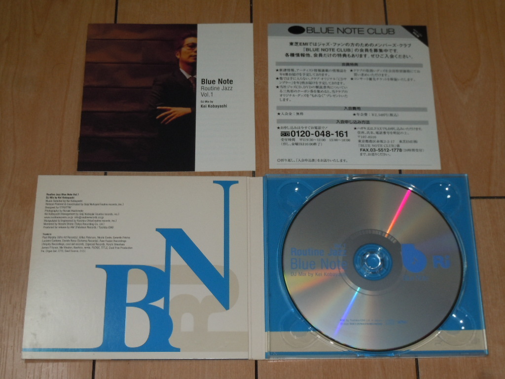  Kobayashi diameter CD album *Routine Jazz Blue Note Vol.1 Roo tin* Jazz * blue Note Vol.1*Wayne Shoter,Nicora Conte,Herbie Hancock