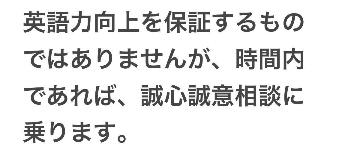 英語学習カウンセリング　英会話練習　発音練習　試験対策　勉強法　英語苦手克服相談　英語校正　ライティング　英語関連なら何でも_画像5