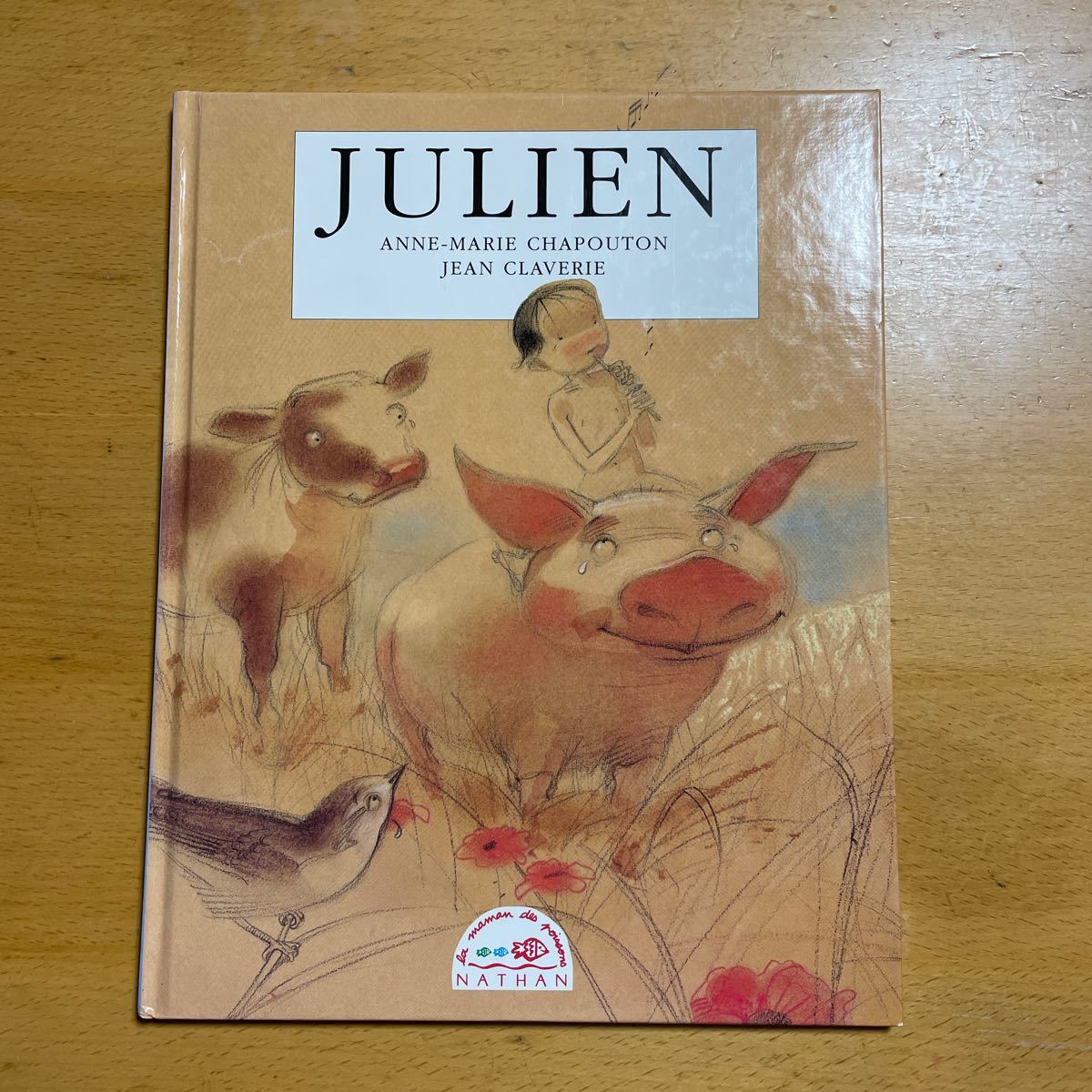  Julien Julien Anne-Marie Chapouton Jean Claverie французский язык книга с картинками ребенок . язык б/у 