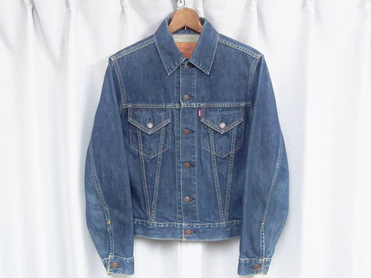 90s 日本製 BigE 復刻 LEVI'S リーバイス 3rd 71557-0214 デニム 90s 日本製 BigE 復刻 LEVI'S リーバイス 3rd 71557-0214 デニム