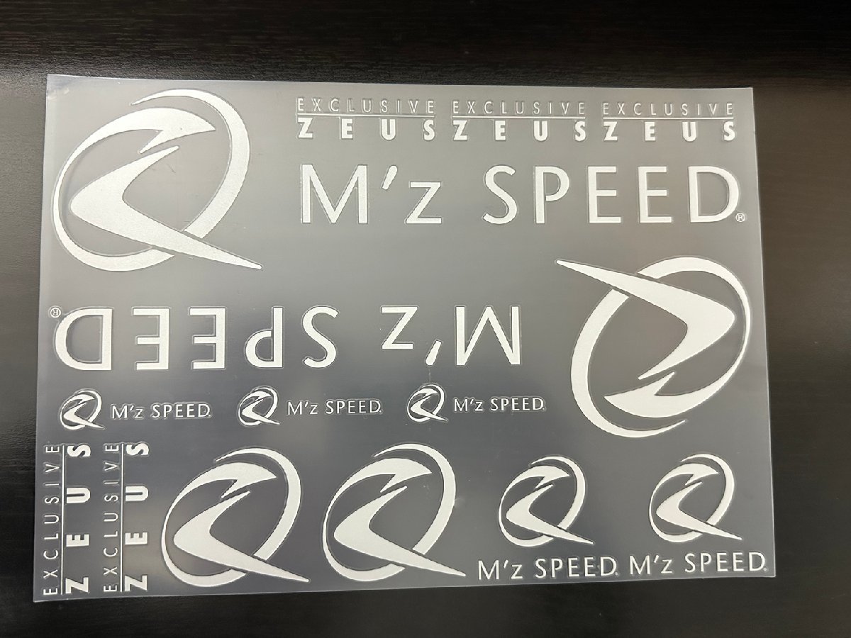 M'z SPEED　エムズスピード　ステッカー　新品未使用品_画像1