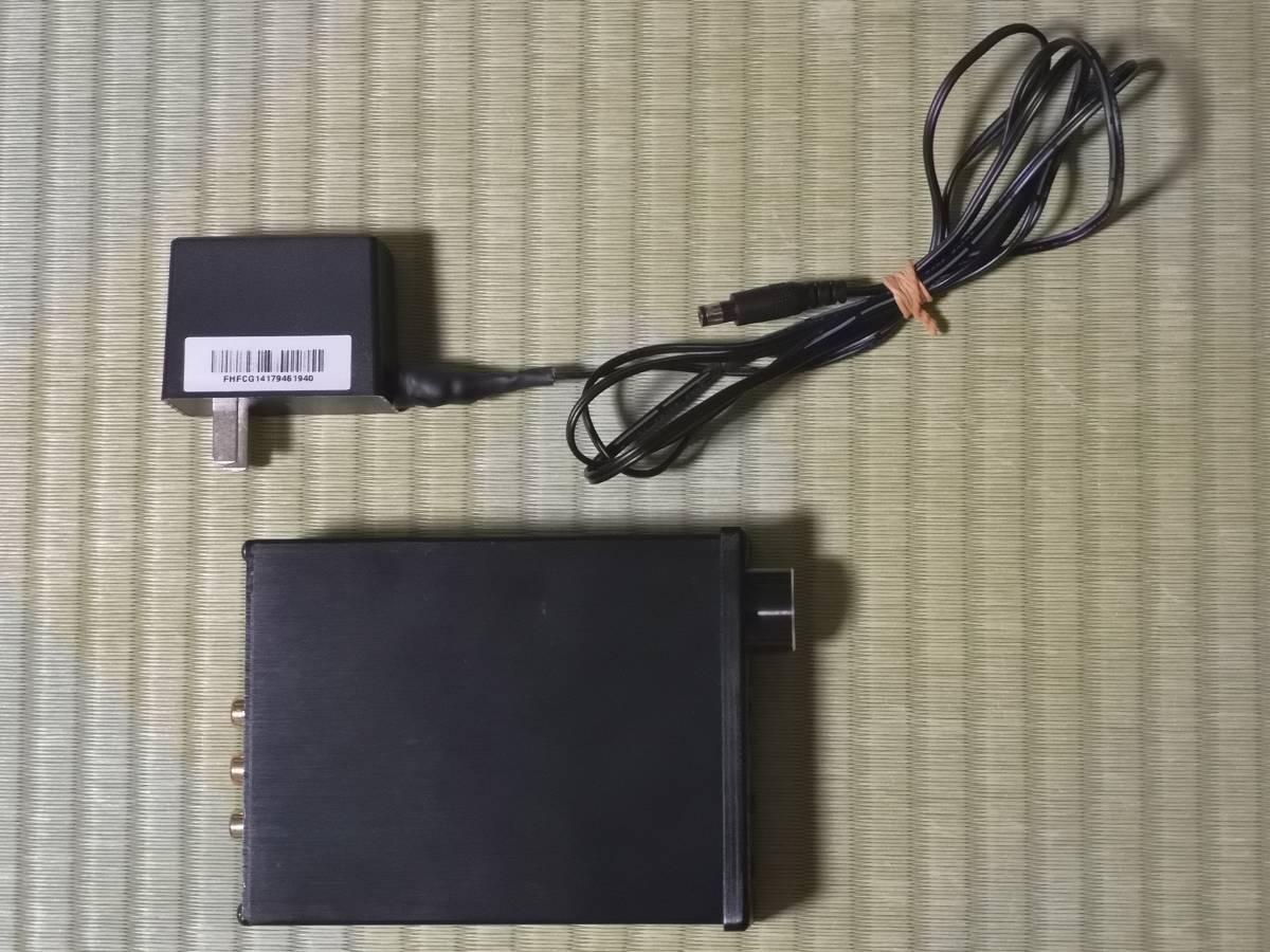 TILEAR D6　USB DAC ヘッドホンアンプ 光/同軸/USB アナログ 6.35mm Hifi デジタル オーディオ ステレオ アンプ デコーダ 24Bit/192kHz_画像6