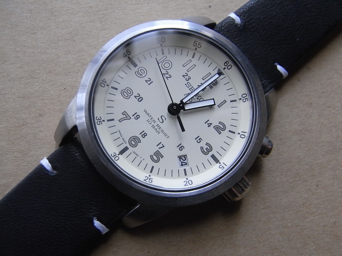 SEIKO SUS サス AGS 5M22 電池交換済み_画像5