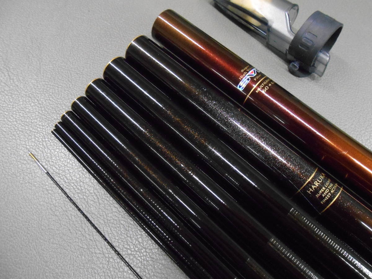 パリコレクション 渓流本流竿 ダイワ精工名竿 遥(はるか) 綺麗なお品 硬調65ME ダイワ