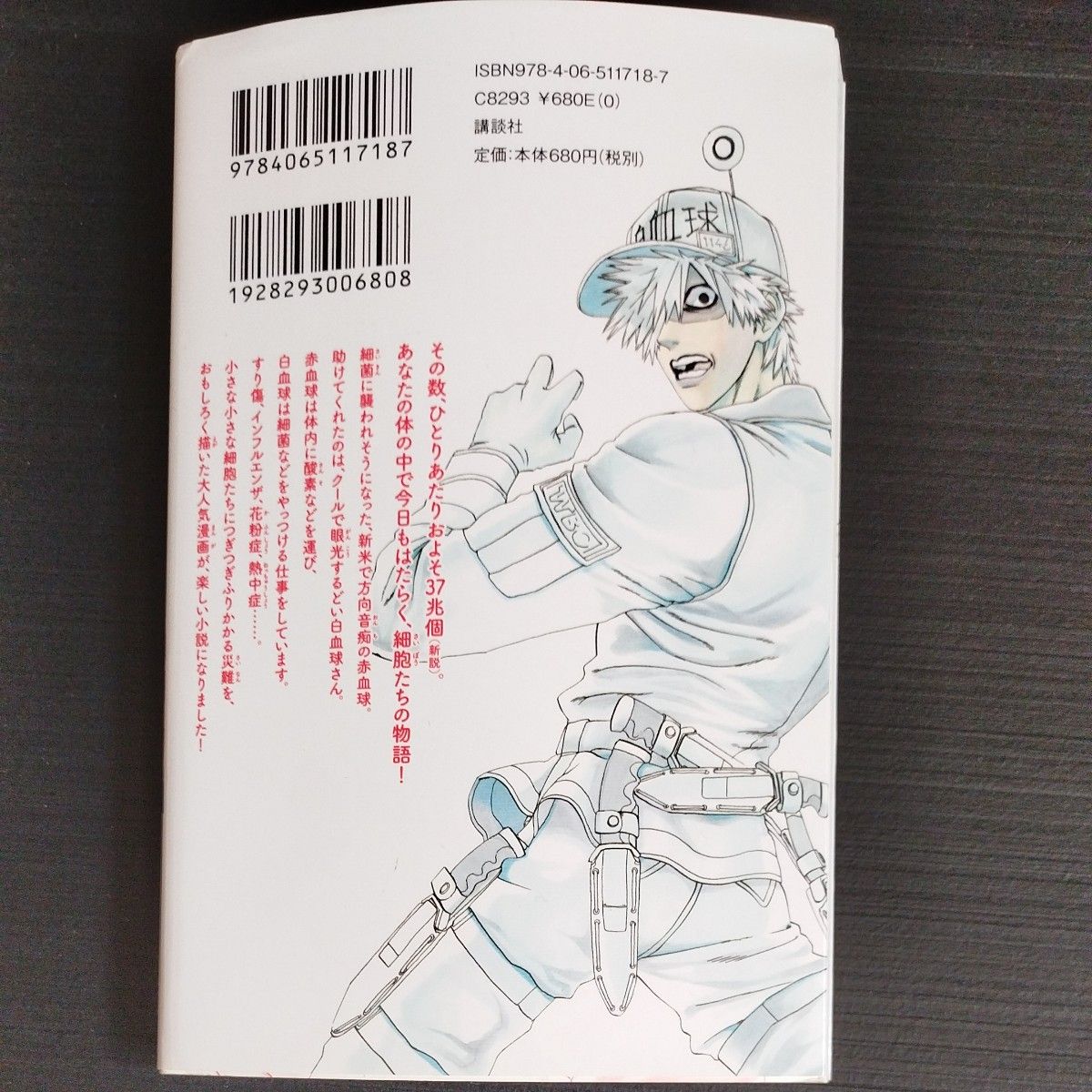 小説はたらく細胞 （講談社ＫＫ文庫　Ａ２５－２） 清水茜／原作・イラスト　時海結以／著