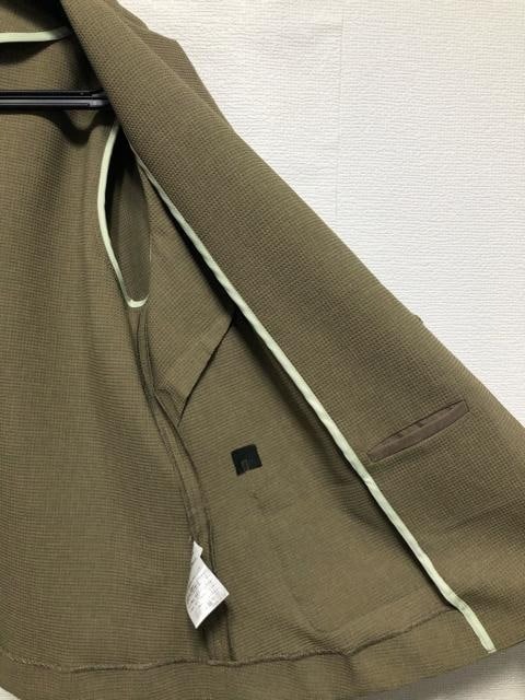  new goods *LL! khaki series! light ..! stylish no color jacket! stretch *r407