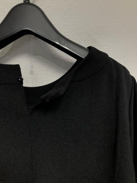  new goods *3L! black series! cut tsu il stylish pull over!5 minute sleeve *r573