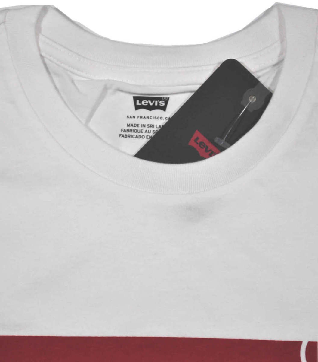 リーバイス Tシャツ 半袖丸首　綿100％ USA LEVI'Ssize　 Lサイズ 0140ホワイト　17783_画像3