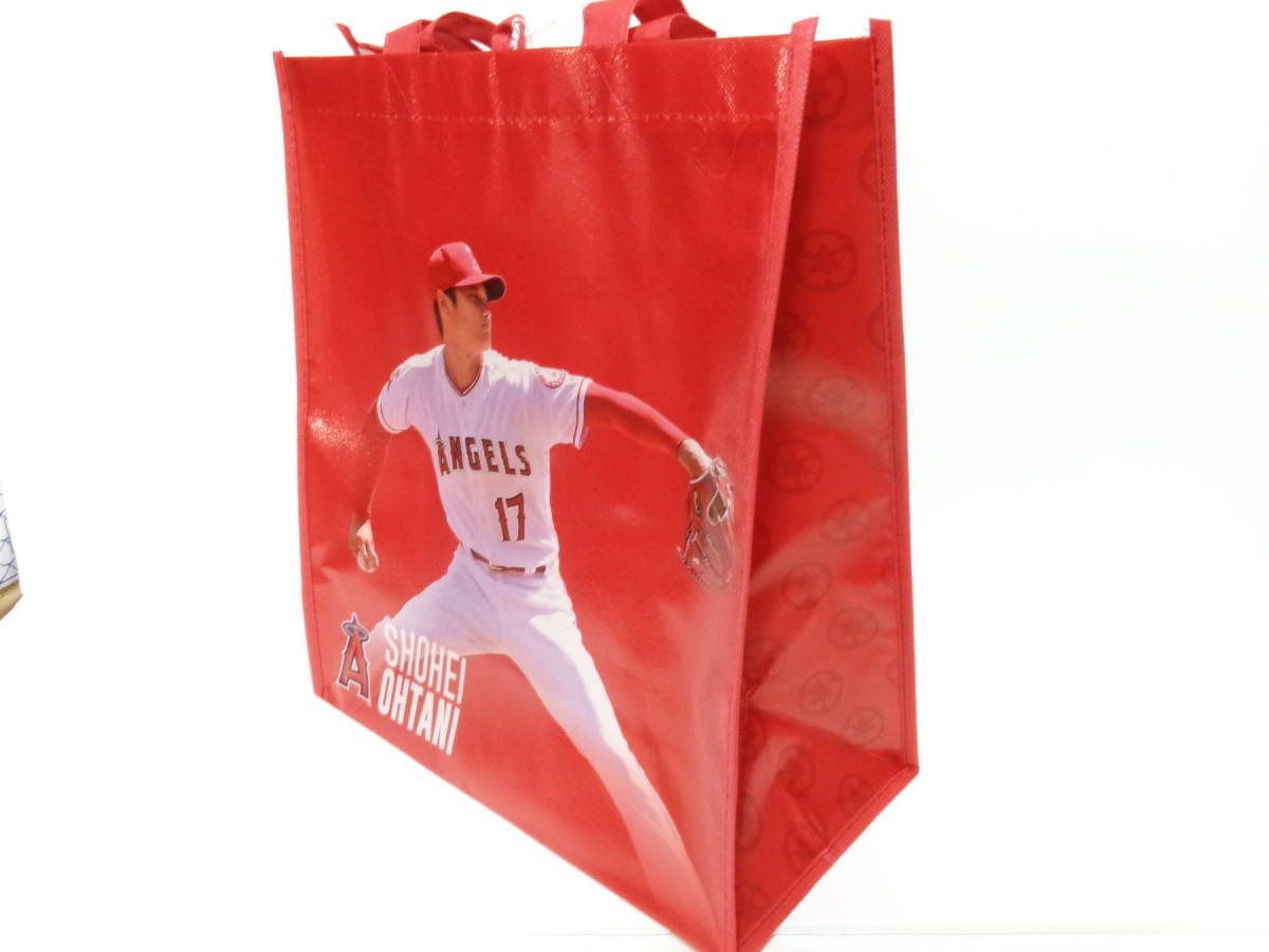 大谷翔平 二刀流 ショッピング エコバッグ トートバッグ リサイクル エンゼルス 2023 ベースボール MLB Shohei Ohtani Tote Bag _画像2